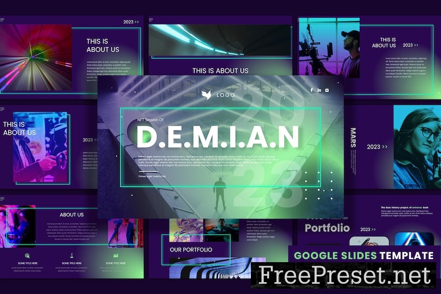 Demian - Google Slides Presentation Template QFVCYGF