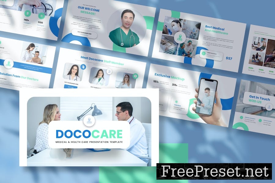 Dococare - Medical & Healthcare GoogleSlides EHGK6AZ