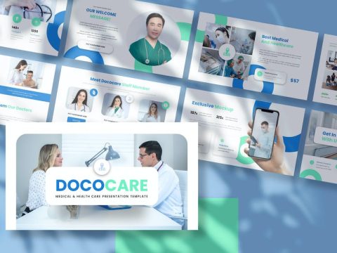 Dococare - Medical & Healthcare PowerPoint FZJGP8C