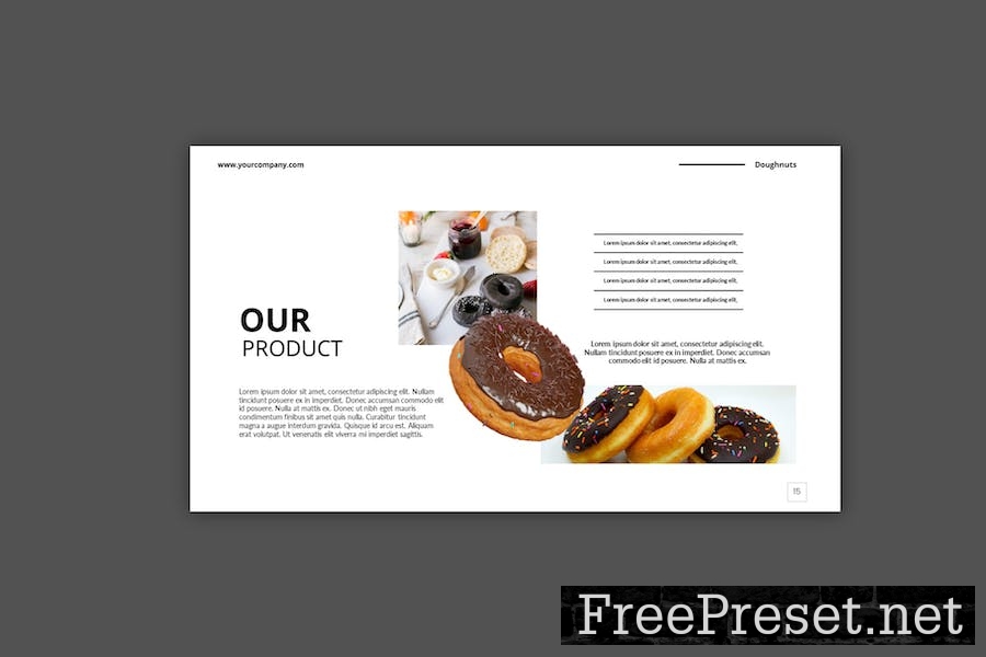 Doughnuts Keynote Template