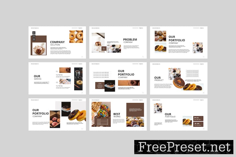 Doughnuts Keynote Template