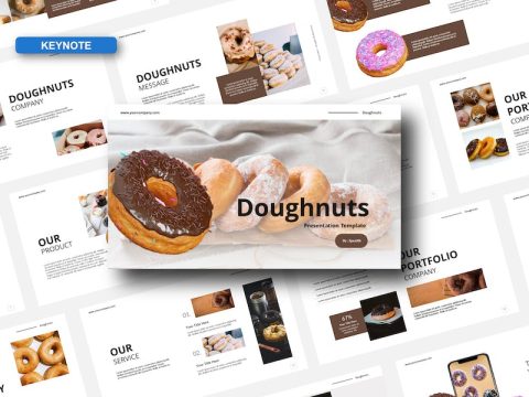 Doughnuts Keynote Template