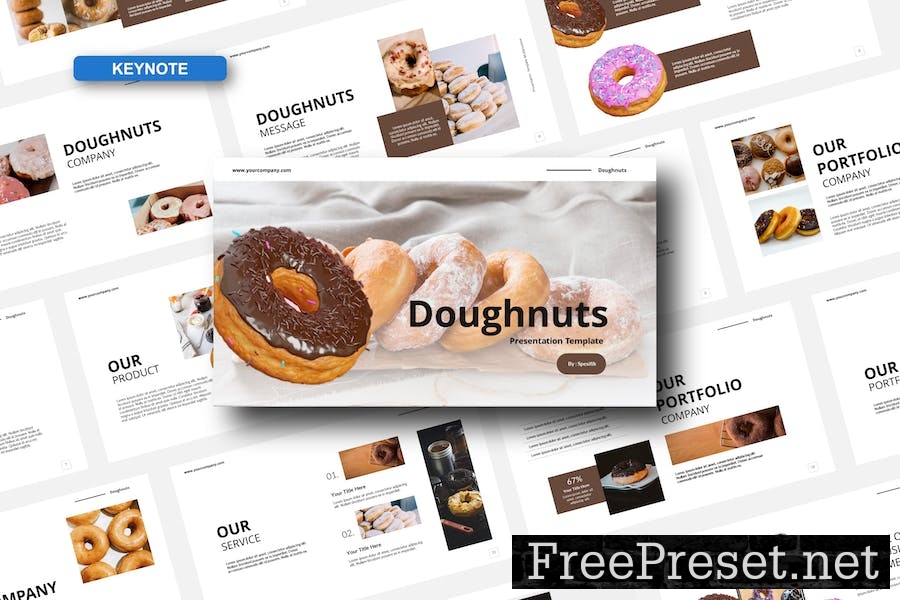 Doughnuts Keynote Template