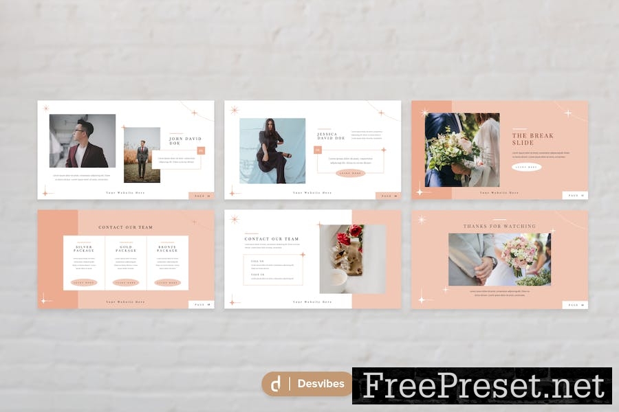 Dragoste Wedding Planner Google Slides