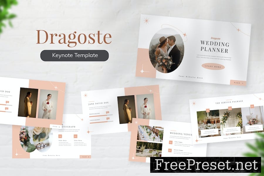 Dragoste Wedding Planner Keynote REG23ER