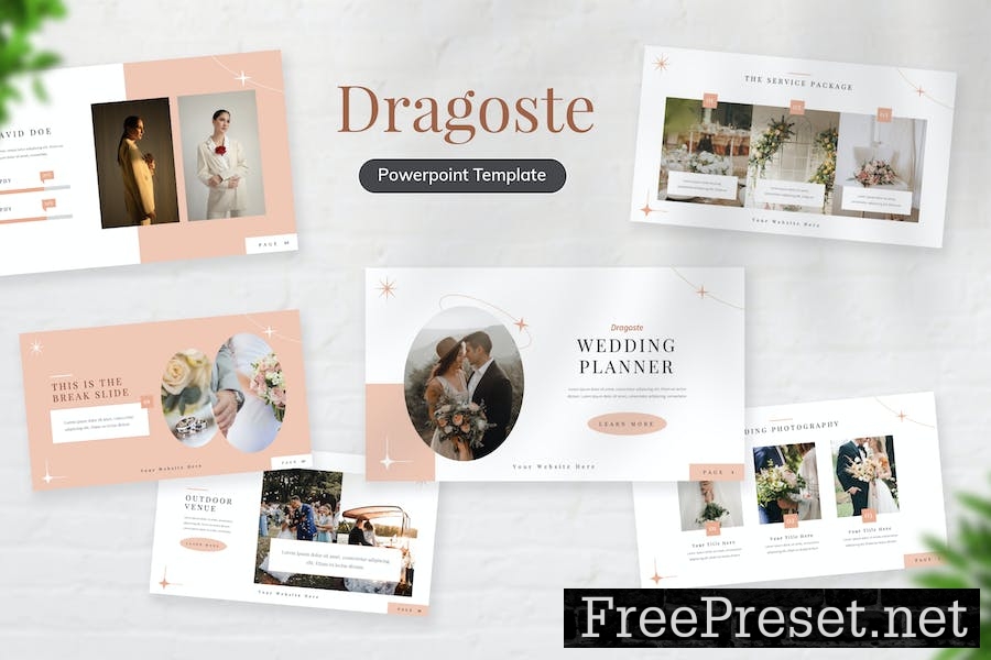 Dragoste Wedding Planner Powerpoint EEHUFBV