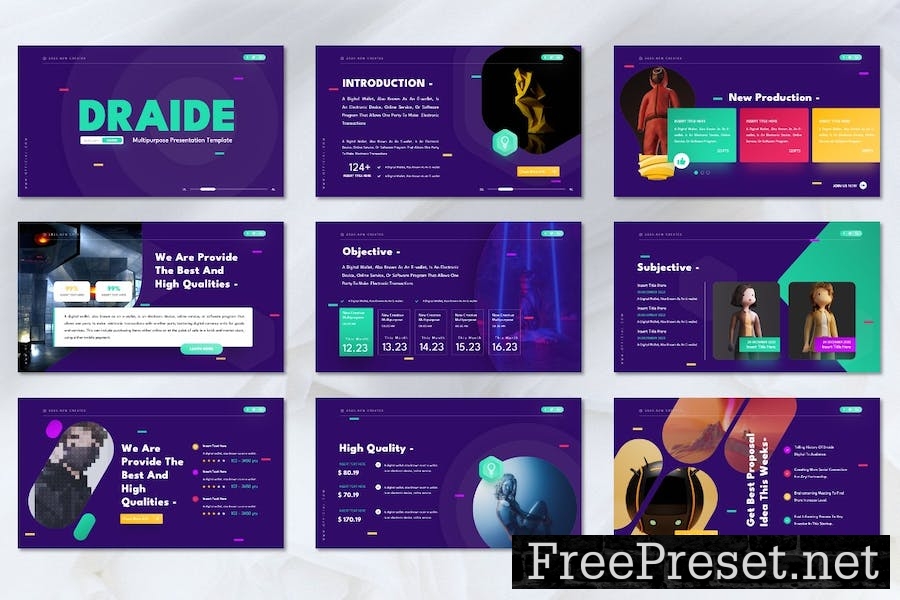 Draide - Multipurpose Keynote Template SCEVU8B