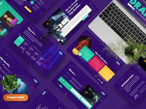 Draide - Multipurpose Powerpoint Template EAXW74J