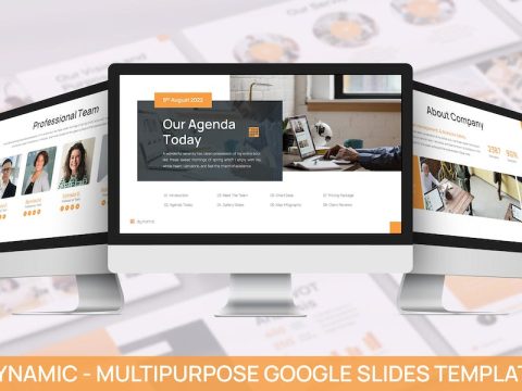 Dynamic - Multipurpose Google Slides Template MEW288Y