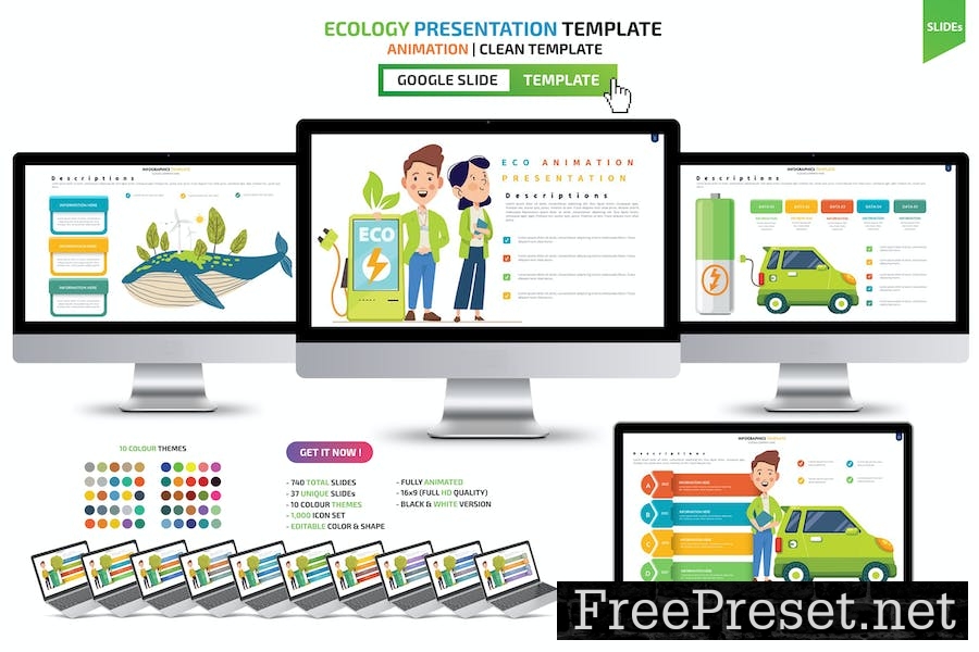 Ecology Google Slides Presentation Templates RPTBWE6