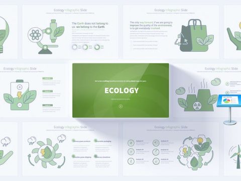 Ecology - Keynote Infographics Slides F62P9GN