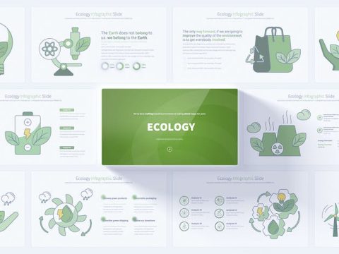 Ecology - PowerPoint Infographics Slides