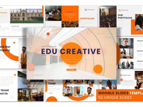 Edu Creative - Google Slides Presentation Template N3ARRTC