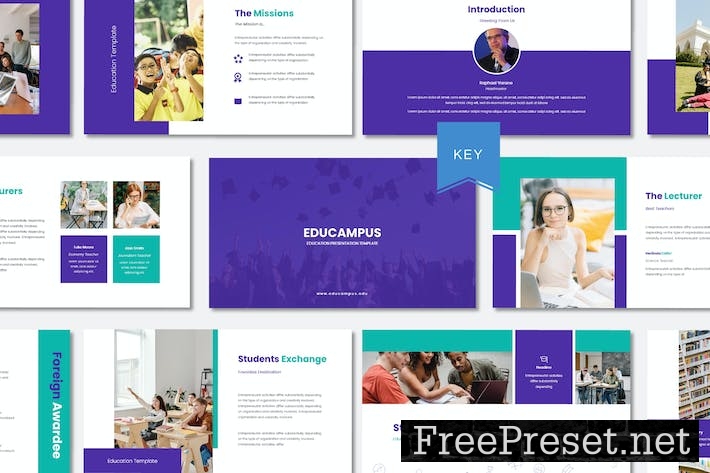 Educampus - Education KeynoteTemplate AWW69XG