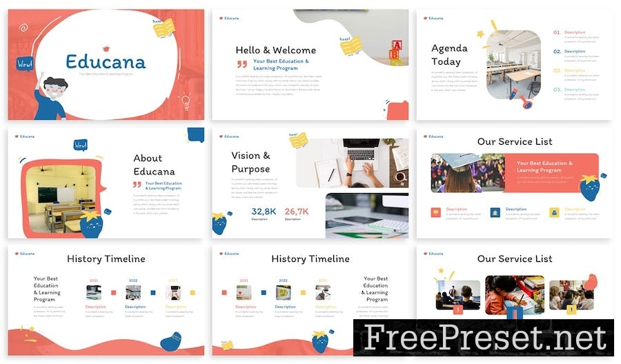 Educana - Education Keynote Template Q58BHPL