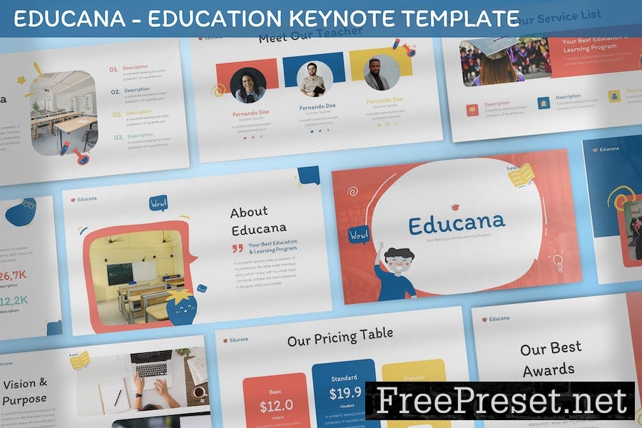 Educana - Education Keynote Template Q58BHPL