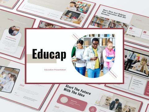 Educap - Education Presentation Google Slide 2GBK2N9