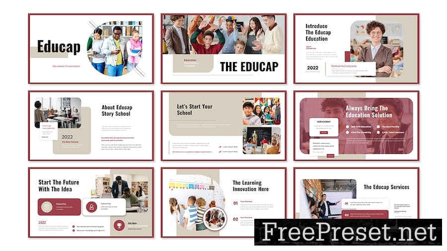 Educap Education Presentation Keynote Template J5K8ARL