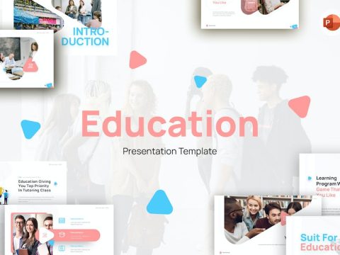 Education Creative PowerPoint Template EJRVEQX