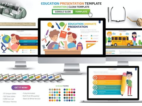 Education Google Slides Presentation Templates