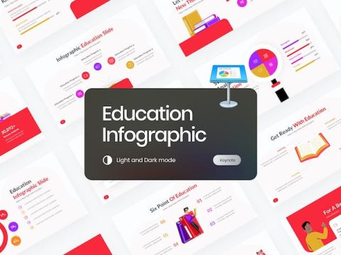 Education Infographic Keynote Template EJD7HBL