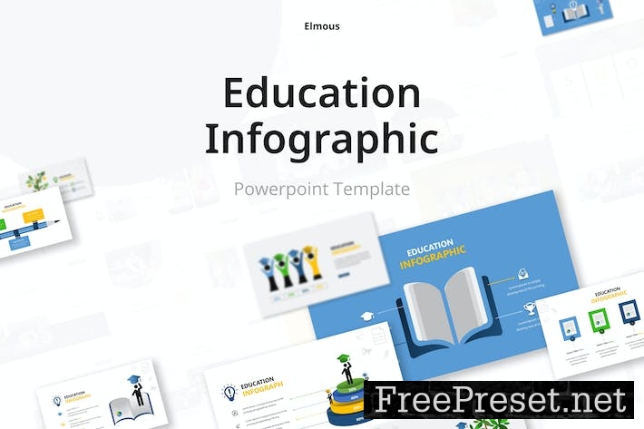 Education Infographic Powerpoint Template