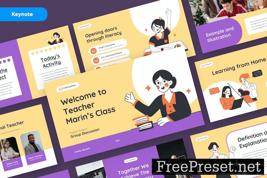 Education Keynote Template QPFU5HS