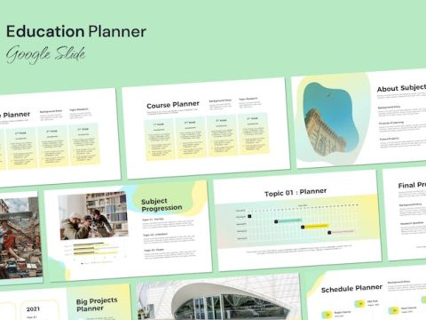 Education Planner - Google Slide