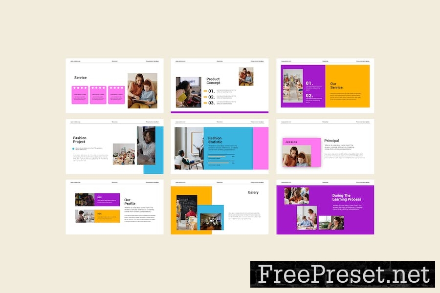 Education Powerpoint Template