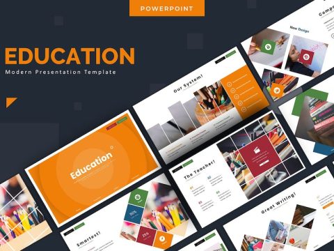 Education - Powerpoint Template C872EM8