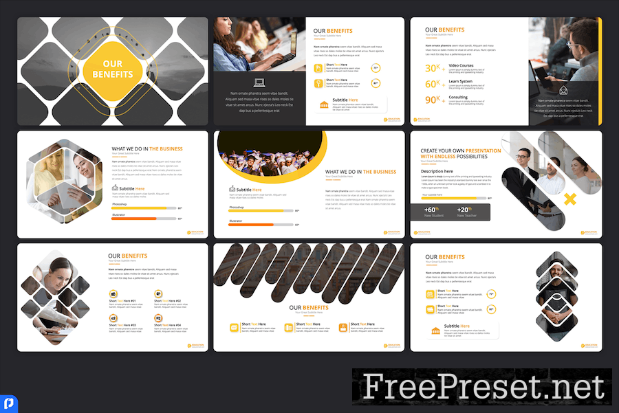 Education PowerPoint Template H47KY6R