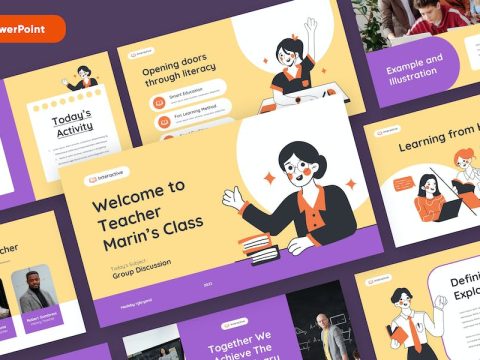 Education Powerpoint Template LWHTDHU