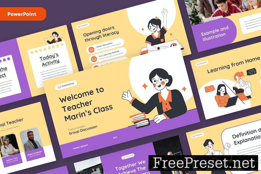 Education Powerpoint Template LWHTDHU