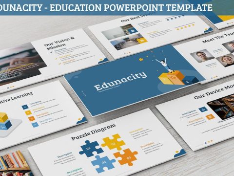 Edunacity - Education Powerpoint Template MYZ6TBF