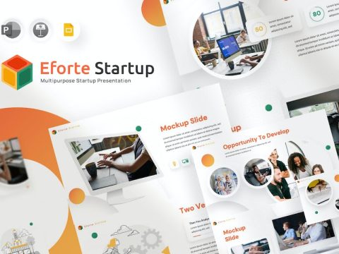 Eforte - Multipurpose Startup GoogleSlide Template