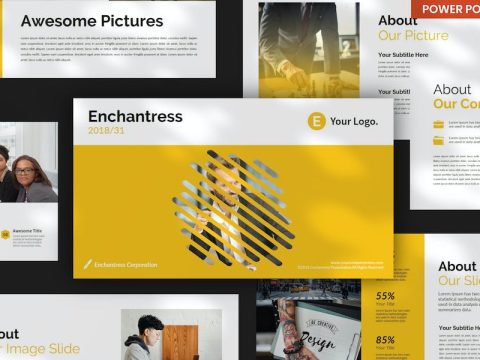 Enchantress Business PowerPoint GEWPEFX