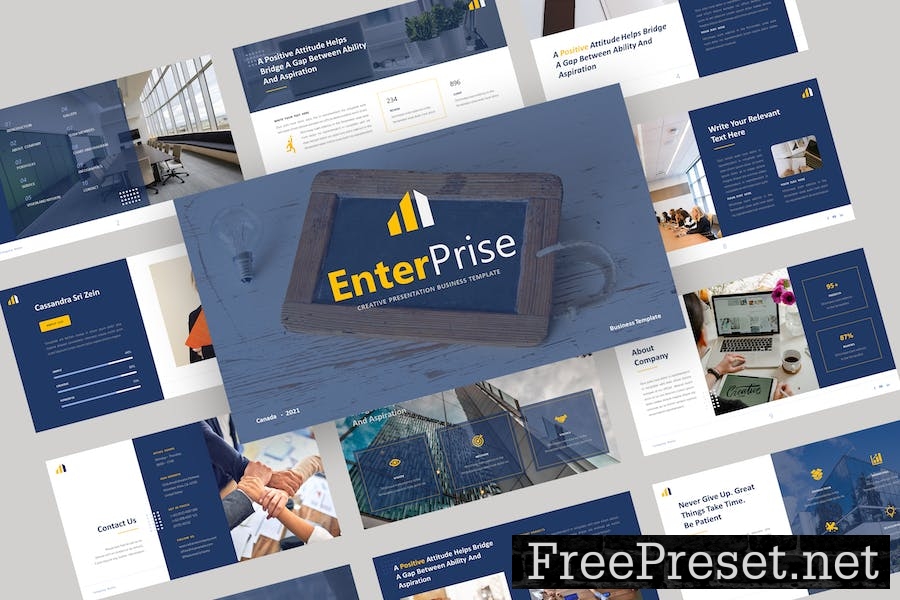 Enterprise Business Keynote Template