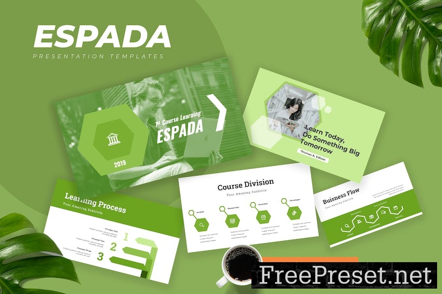 Espada - Education Powerpoint Presentation VHM6AD