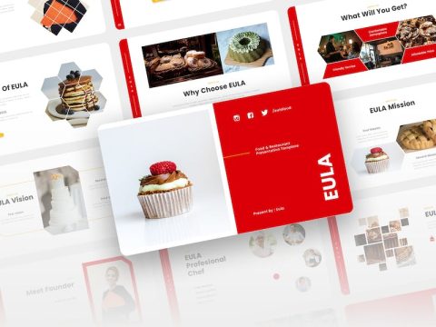 Eula – Food And Restaurant Keynote Template