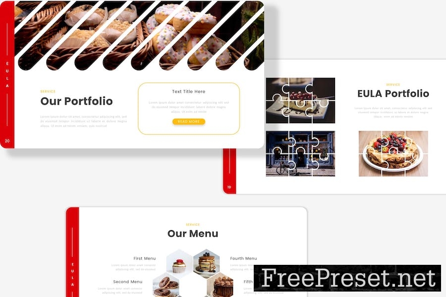 Eula – Food and Restaurant PowerPoint Template XQSJUXP