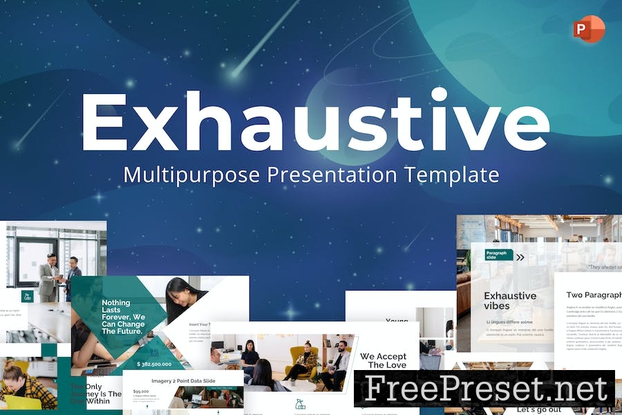 Exhaustive Multipurpose PowerPoint Template KJ9DX2K