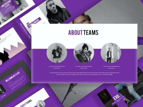 Exo Powerpoint Template 7LR8ETQ