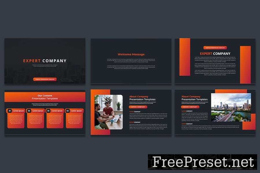 Expert Company - Keynote Template Y29SGE6