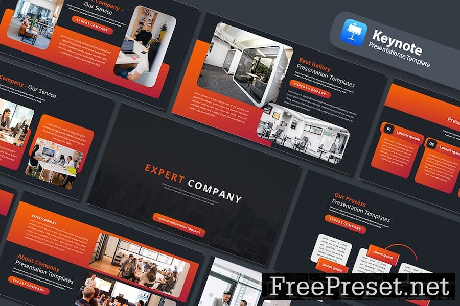 Expert Company - Keynote Template Y29SGE6