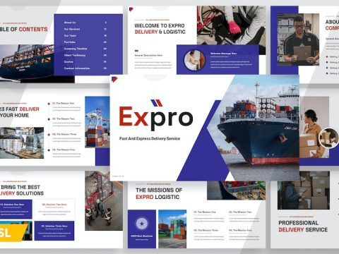 Expro - Delivery and Logistic Google Slides 79XMU7N