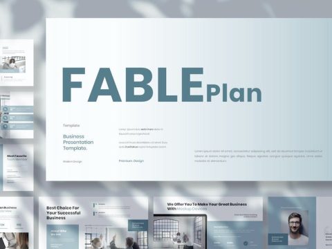 Fableplan - Business Presentation Google Slide Tem 7UESR7G