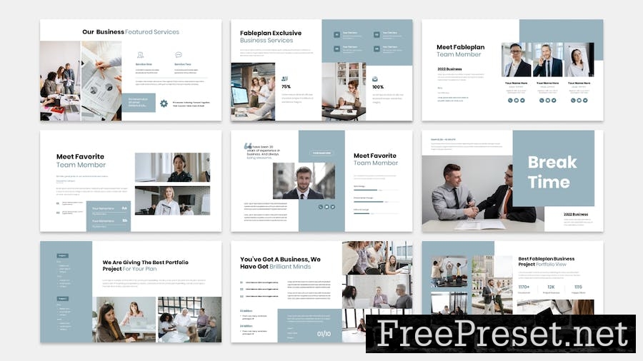 Fableplan - Business Presentation Keynote Template