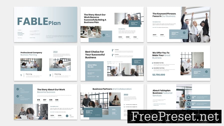 Fableplan - Business Presentation Keynote Template