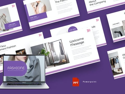 Fahione - Powerpoint Template 3ARK477