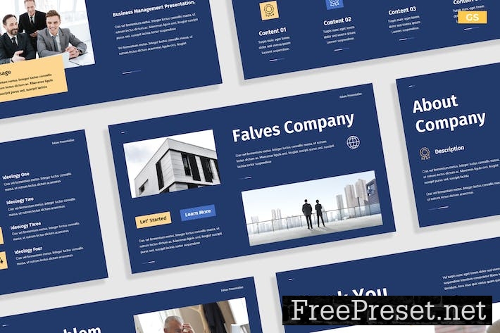 Falves-Business Marketing Presentation 023 X526XLB